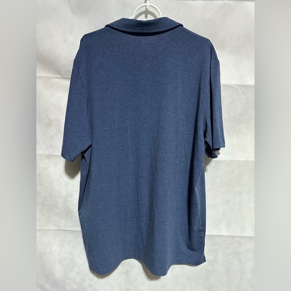 Vineyard Vines Edgartown Jersey Short Sleeve Polo Moonshine Blue Men’s XL Plain - Picture 2 of 4